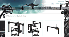 Desktop Screenshot of copterdeluxe.com